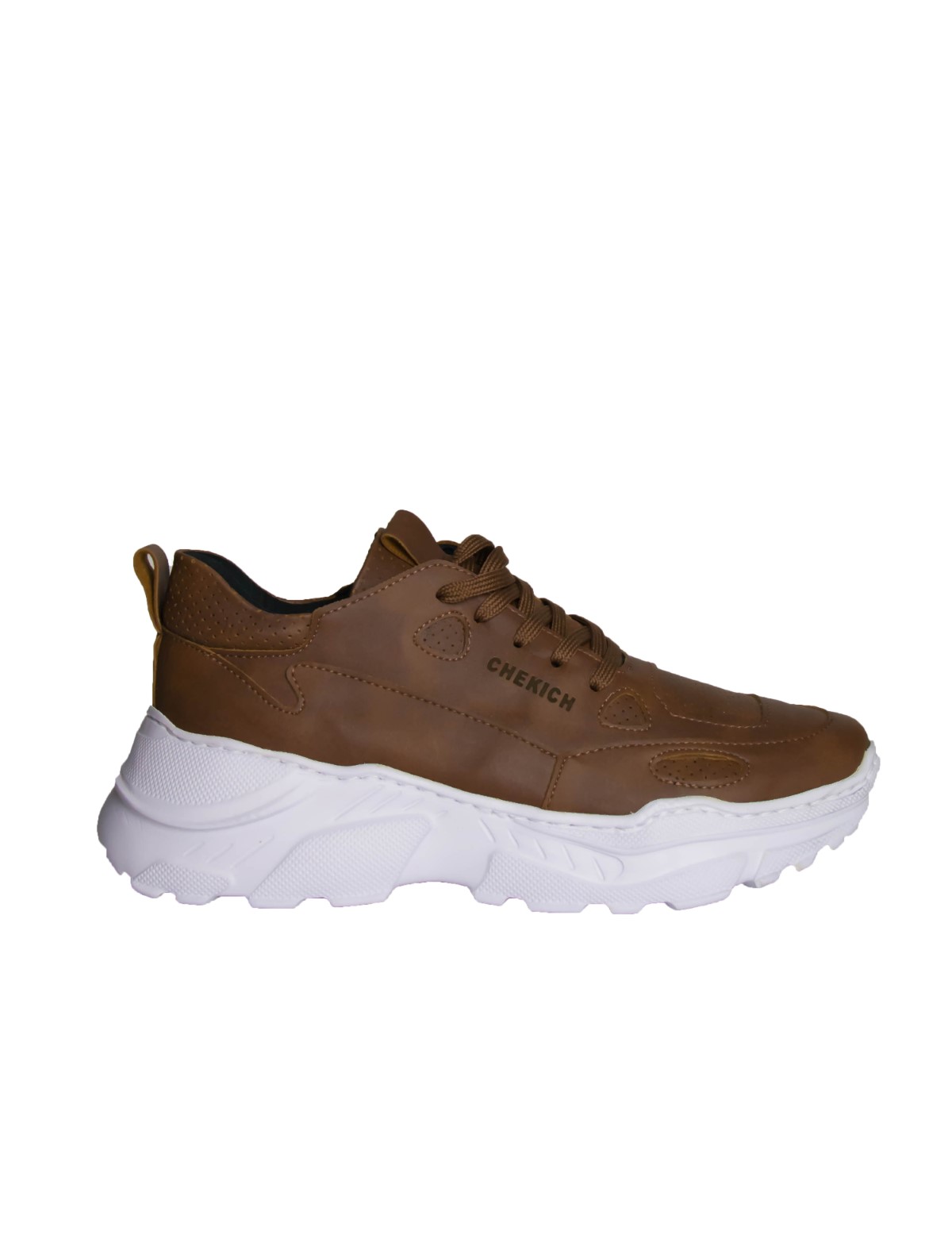 Ανδρικά ταμπά Sneakers δερματίνη τρακτερωτή σόλα CH089T φωτογραφία